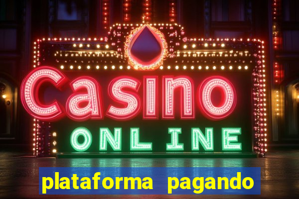 plataforma pagando no cadastro slots